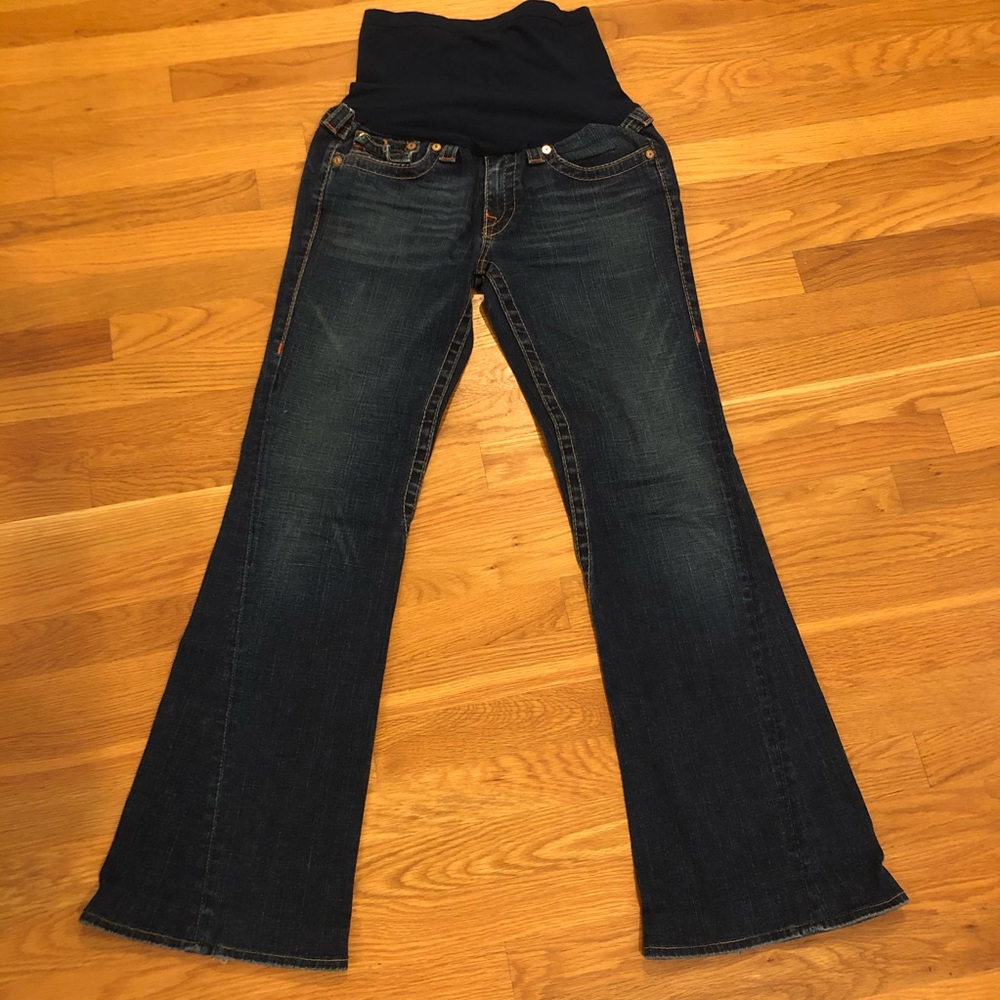 True Religion maternity jeans in EUC